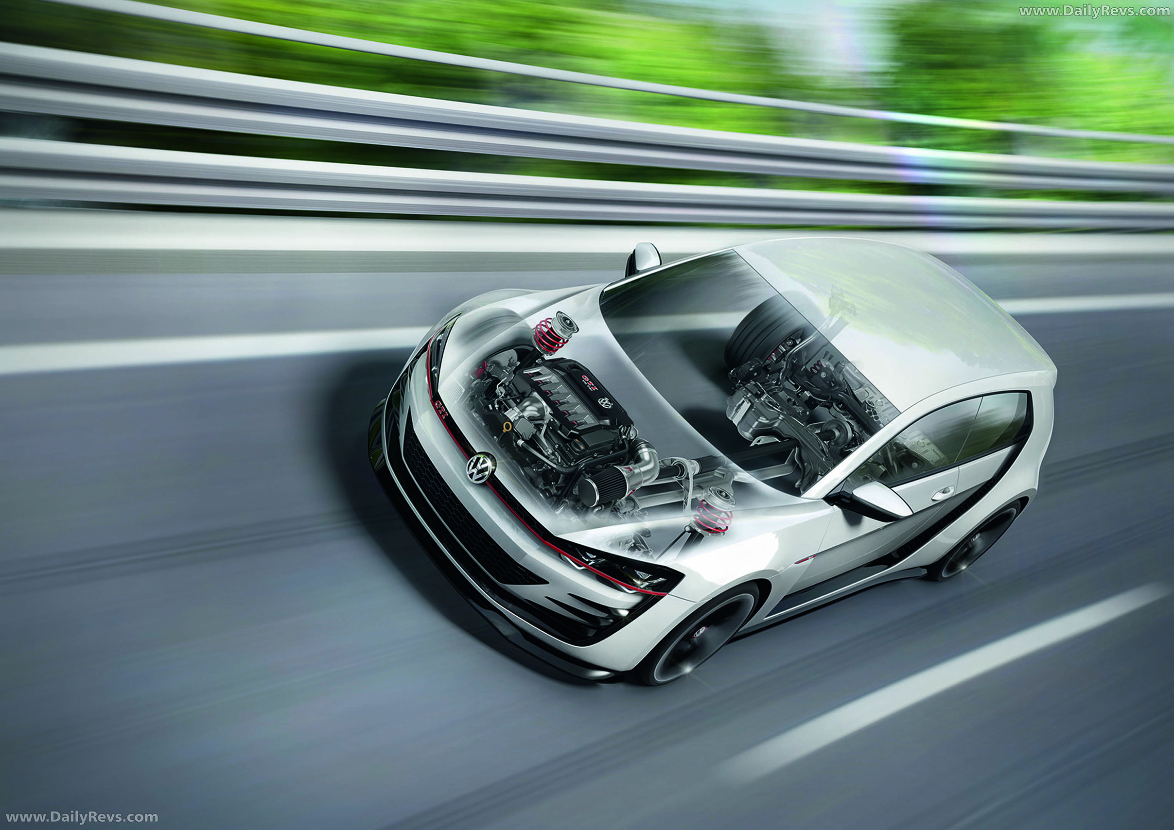 2013 Volkswagen Design Vision GTI Concept Engine