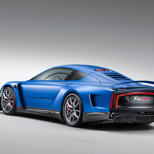 2014 Volkswagen XL Sport Concept Rear View