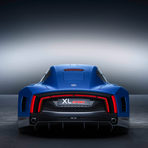 2014 Volkswagen XL Sport Concept Rear View