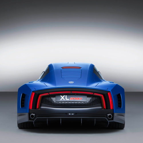 2014 Volkswagen XL Sport Concept Rear View