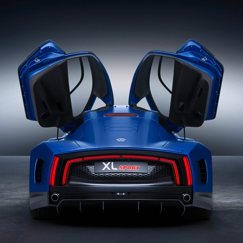 2014 Volkswagen XL Sport Concept Rear View