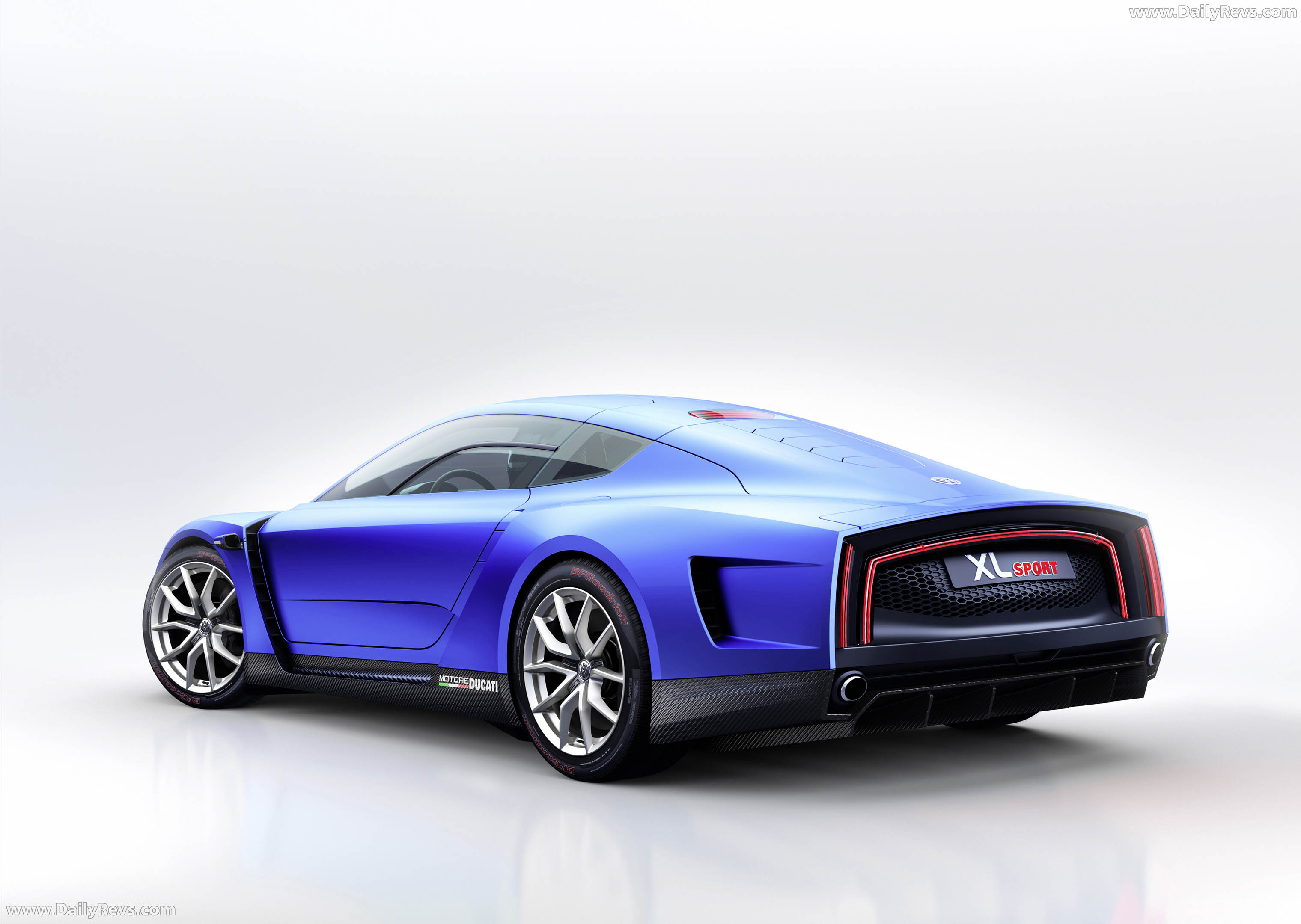 2014 Volkswagen XL Sport Concept Rear View