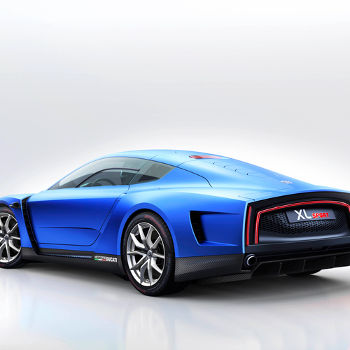 2014 Volkswagen XL Sport Concept Rear View