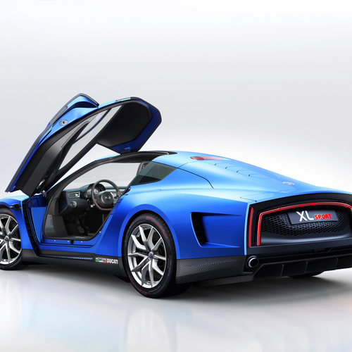 2014 Volkswagen XL Sport Concept Rear View