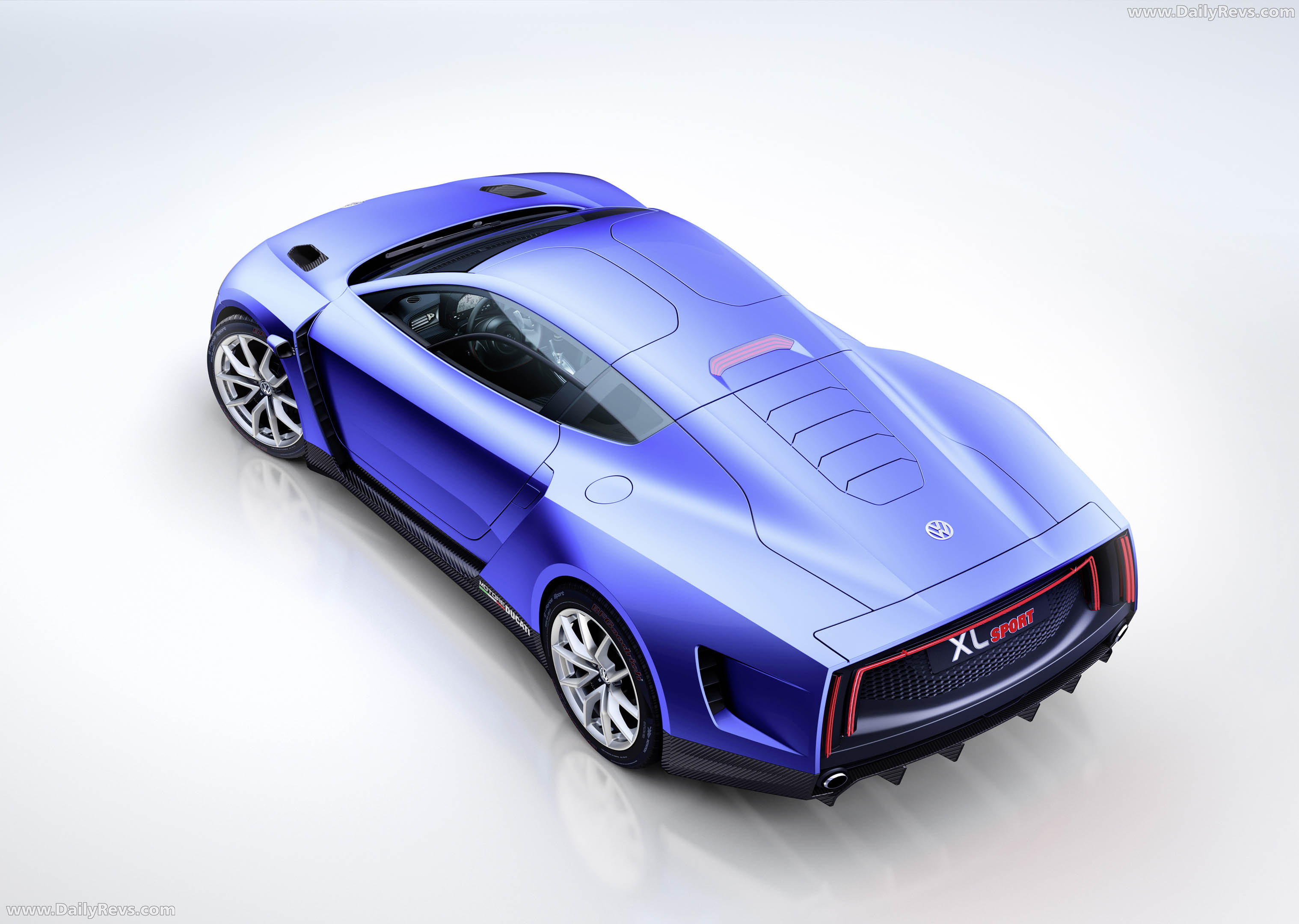2014 Volkswagen XL Sport Concept Top View
