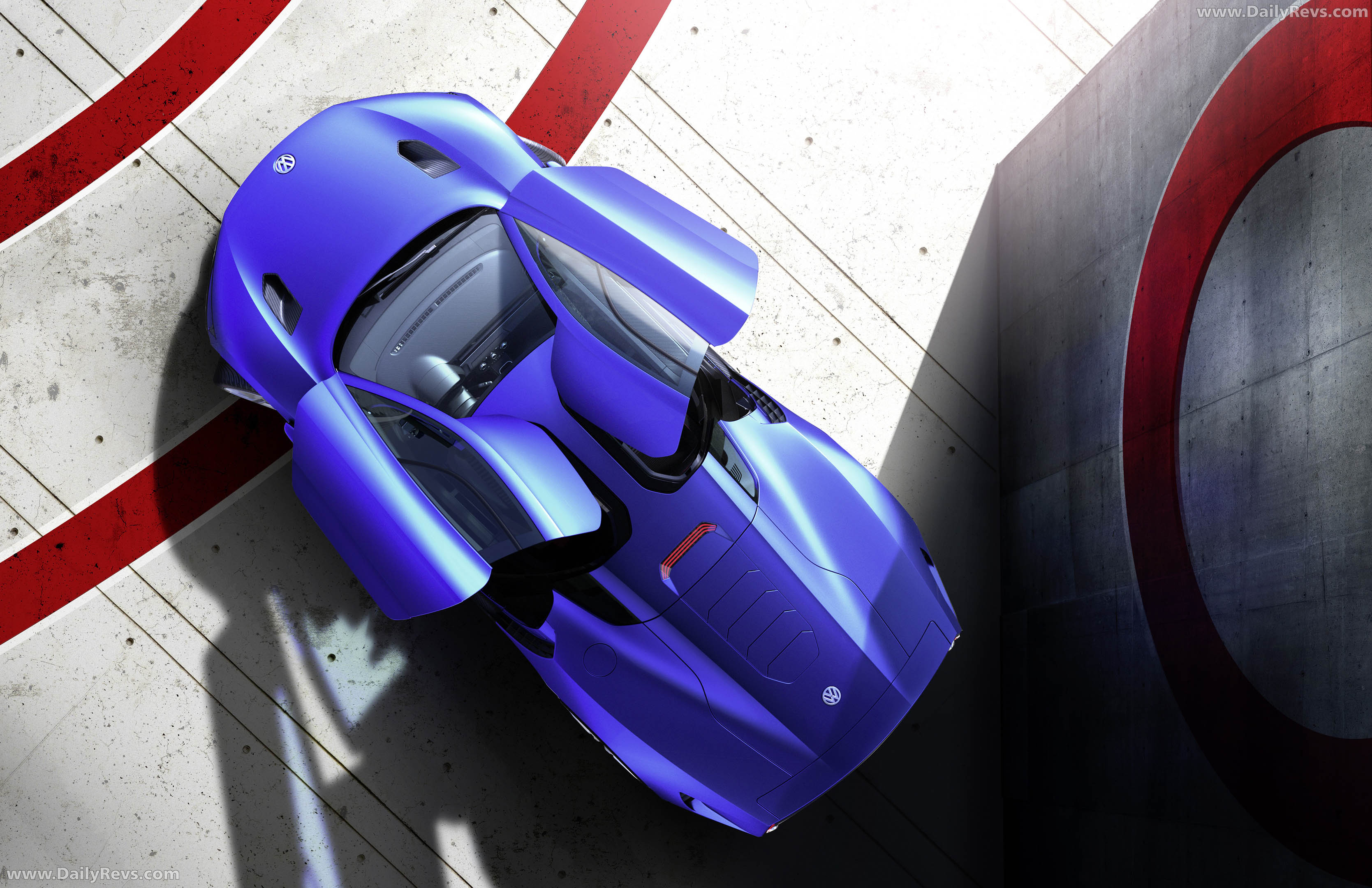 2014 Volkswagen XL Sport Concept Top View