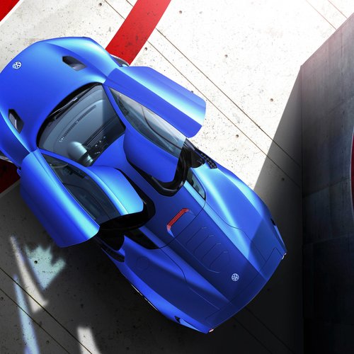 2014 Volkswagen XL Sport Concept Top View