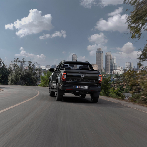 2026 Volkswagen Amarok Dark Label V6 Rear View