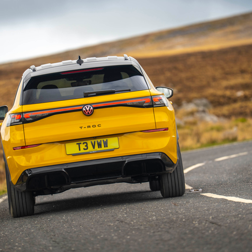 2026 Volkswagen T-Roc R-Line UK Version Rear View