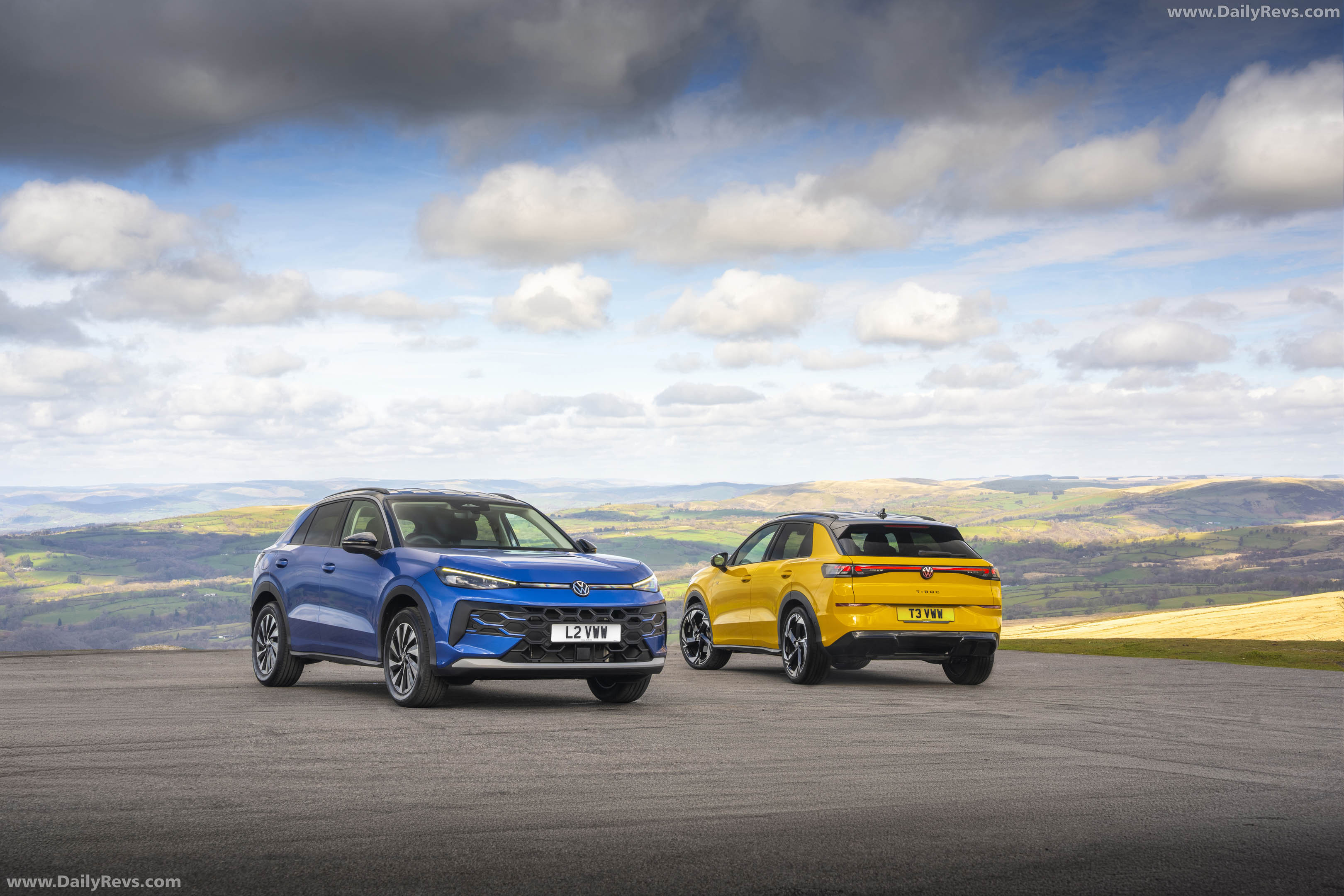 2026 Volkswagen T-Roc R-Line UK Version Rear View