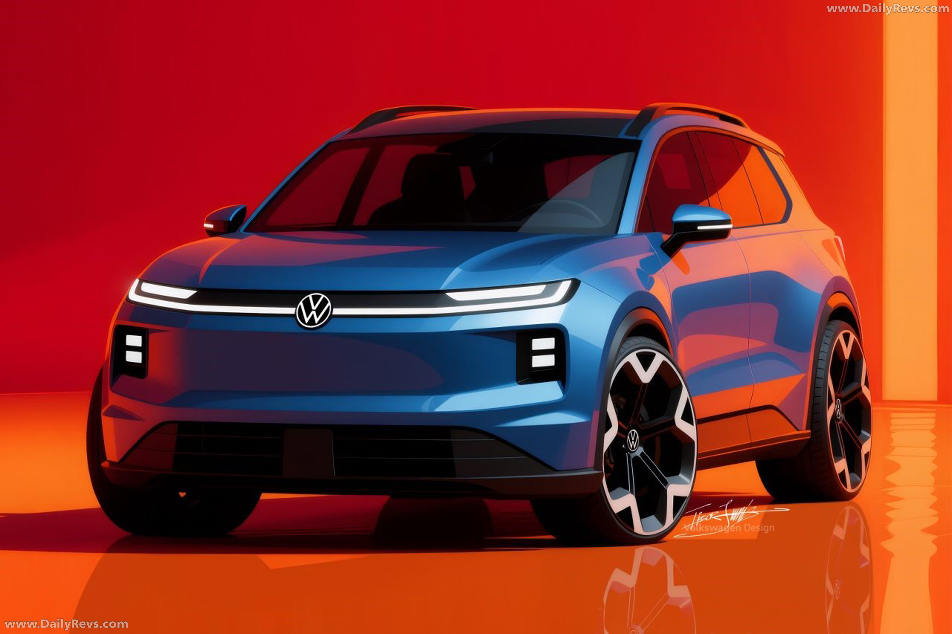 2027 Volkswagen ID Aura T6 Sketches