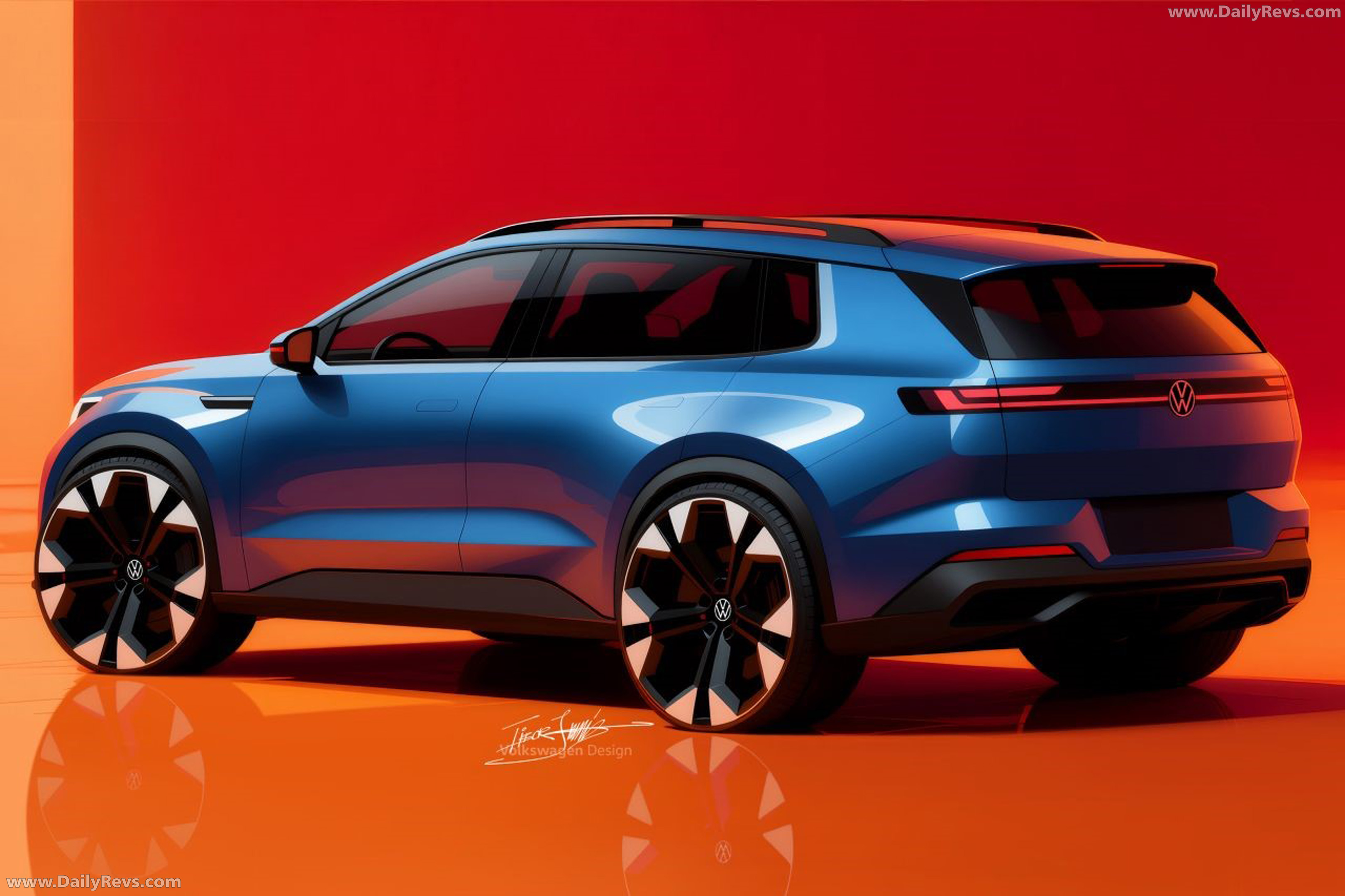2027 Volkswagen ID Aura T6 Sketches