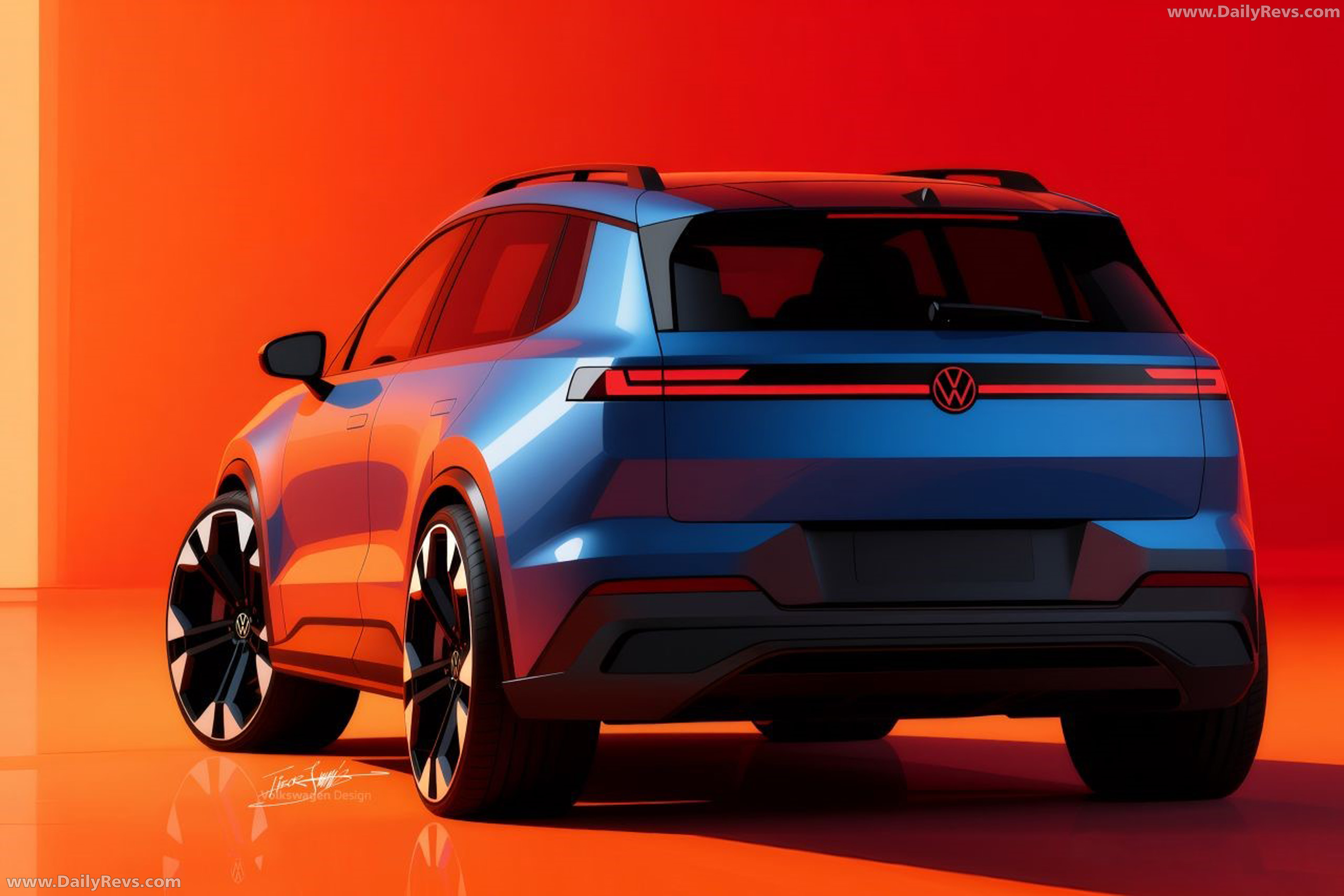 2027 Volkswagen ID Aura T6 Sketches