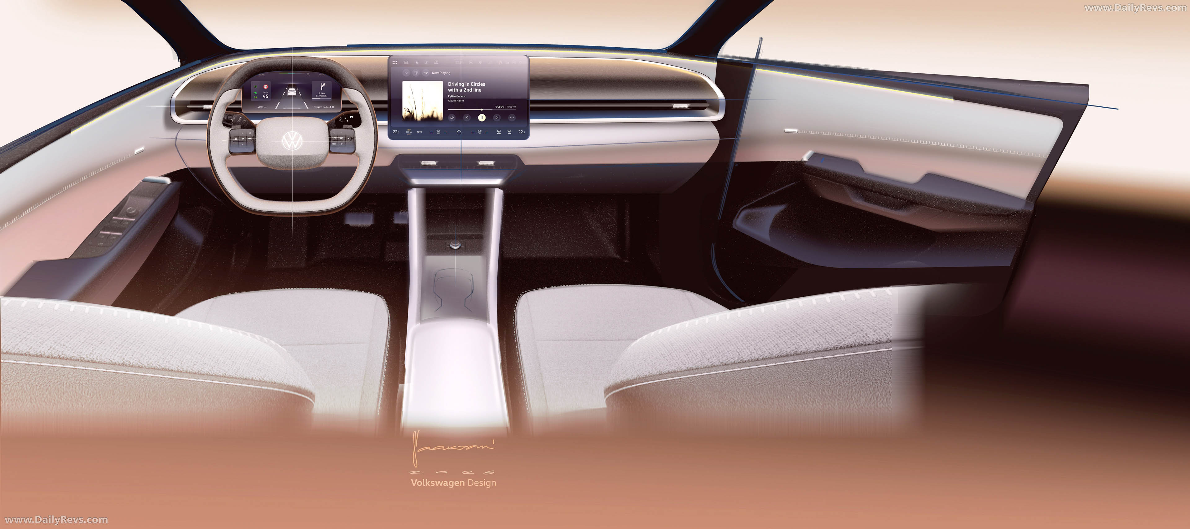 2027 Volkswagen ID. Polo Sketches