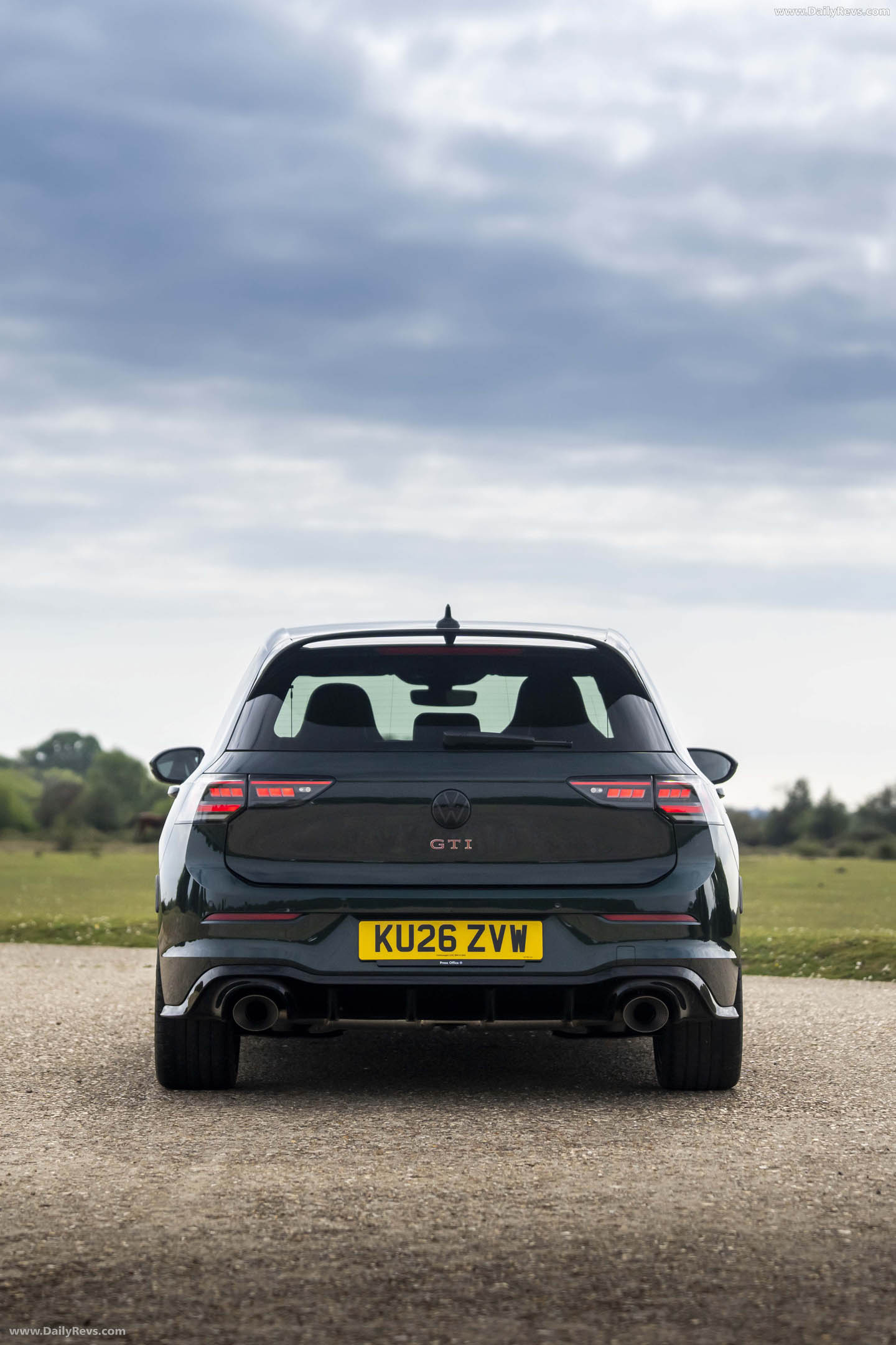 2026 Volkswagen Golf GTI EDITION 50 UK Version Rear View