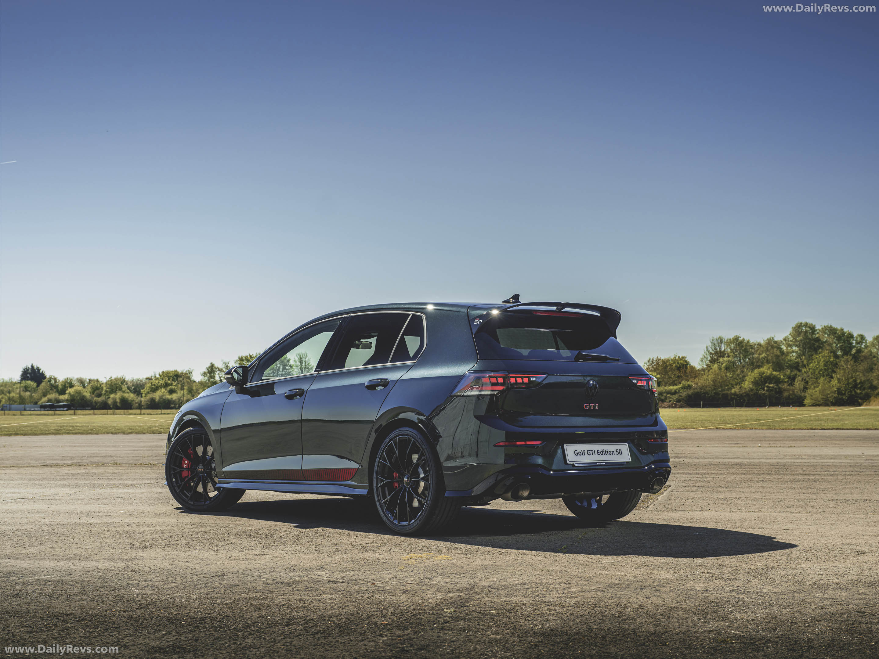 2026 Volkswagen Golf GTI EDITION 50 UK Version Rear View