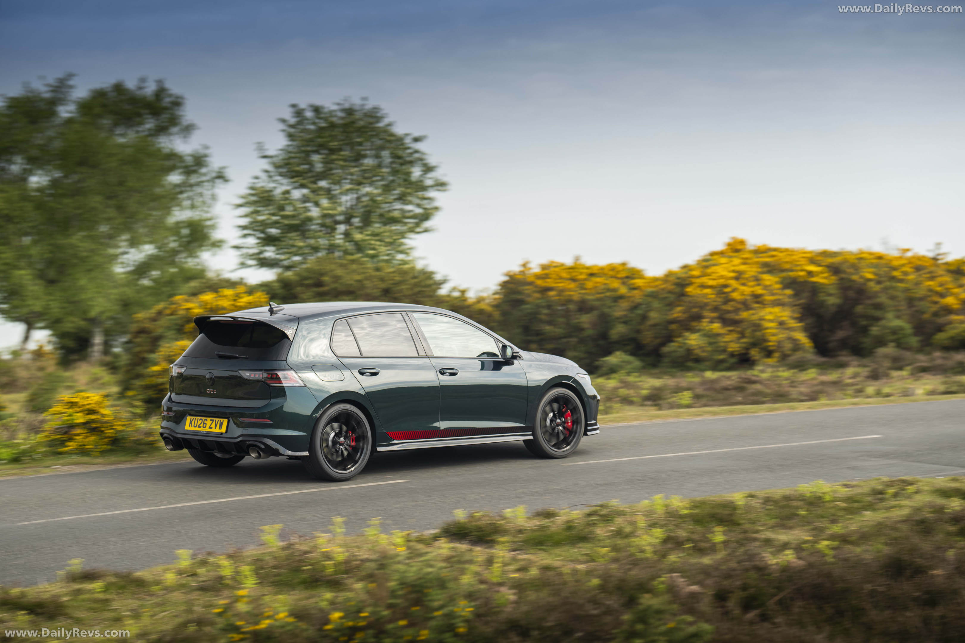 2026 Volkswagen Golf GTI EDITION 50 UK Version Rear View