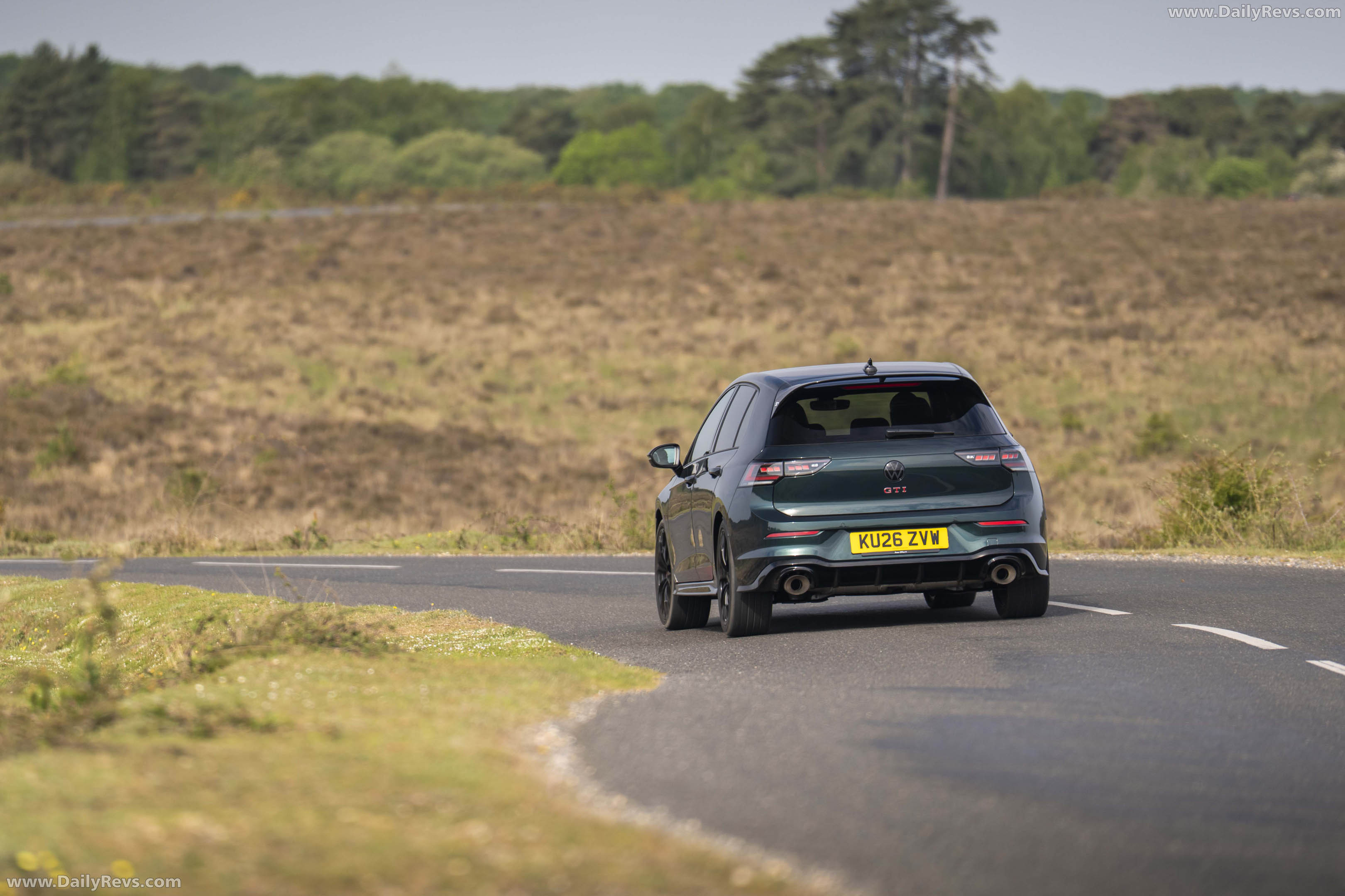 2026 Volkswagen Golf GTI EDITION 50 UK Version Rear View