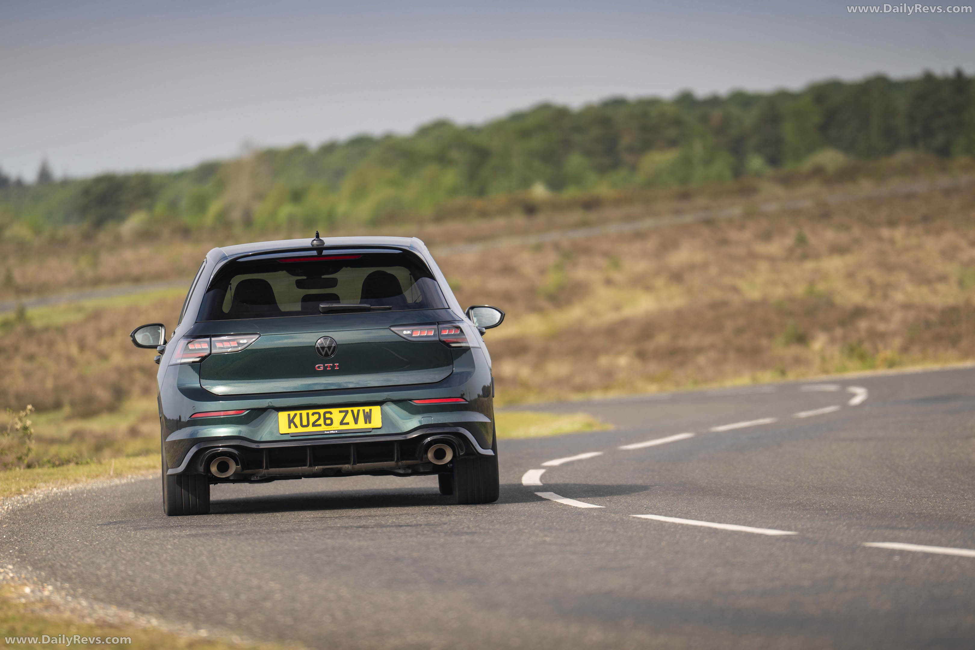 2026 Volkswagen Golf GTI EDITION 50 UK Version Rear View