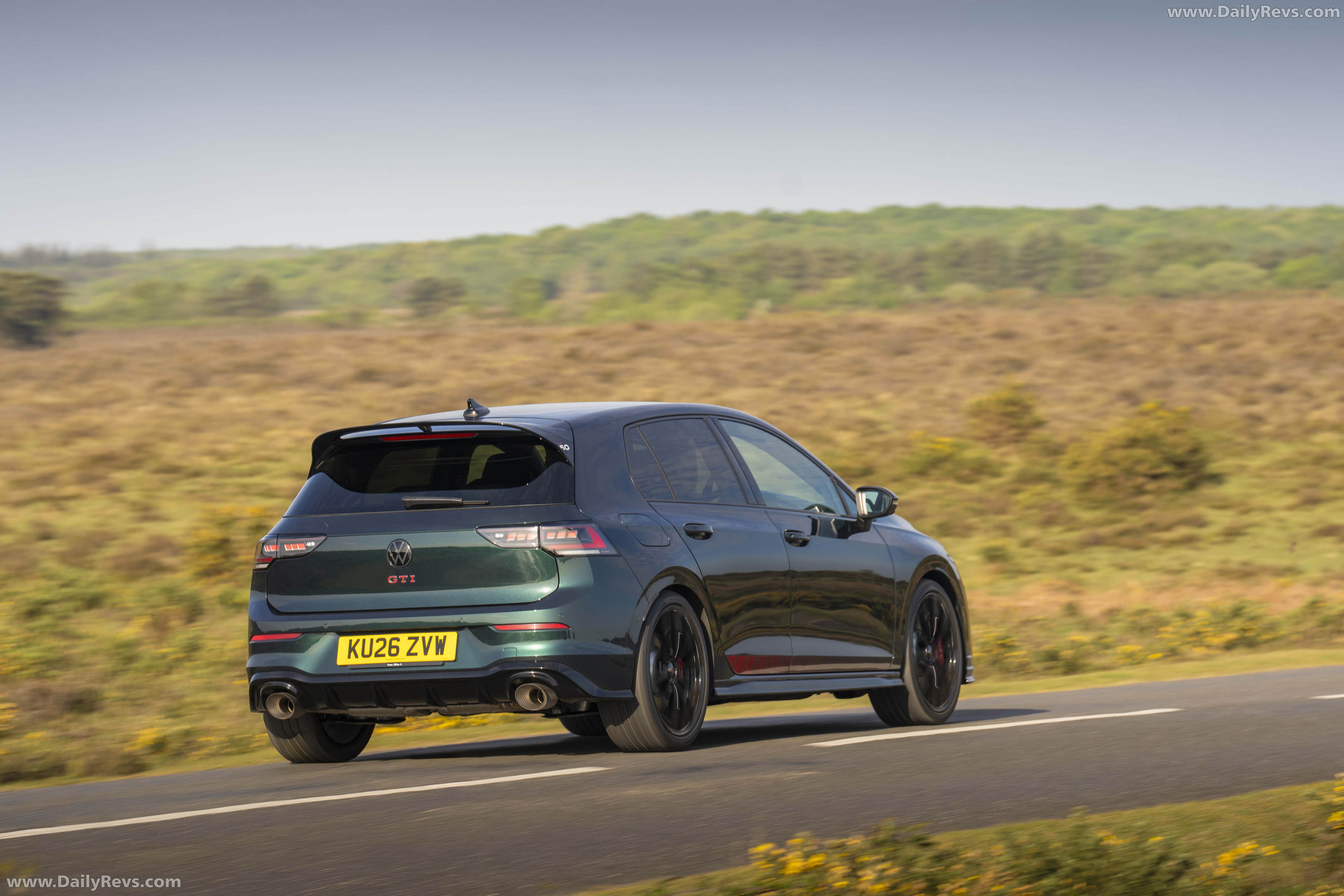 2026 Volkswagen Golf GTI EDITION 50 UK Version Rear View