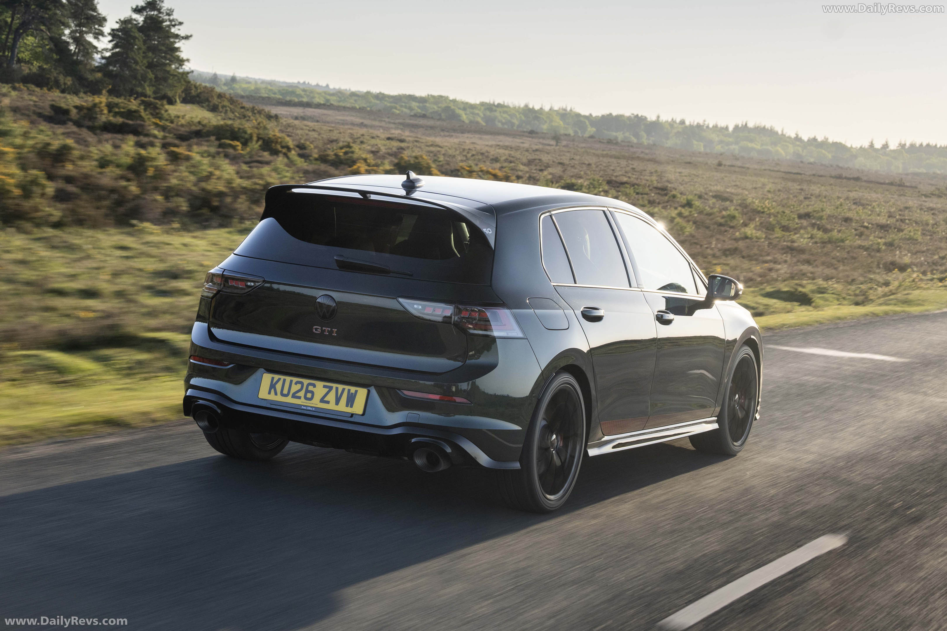 2026 Volkswagen Golf GTI EDITION 50 UK Version Rear View
