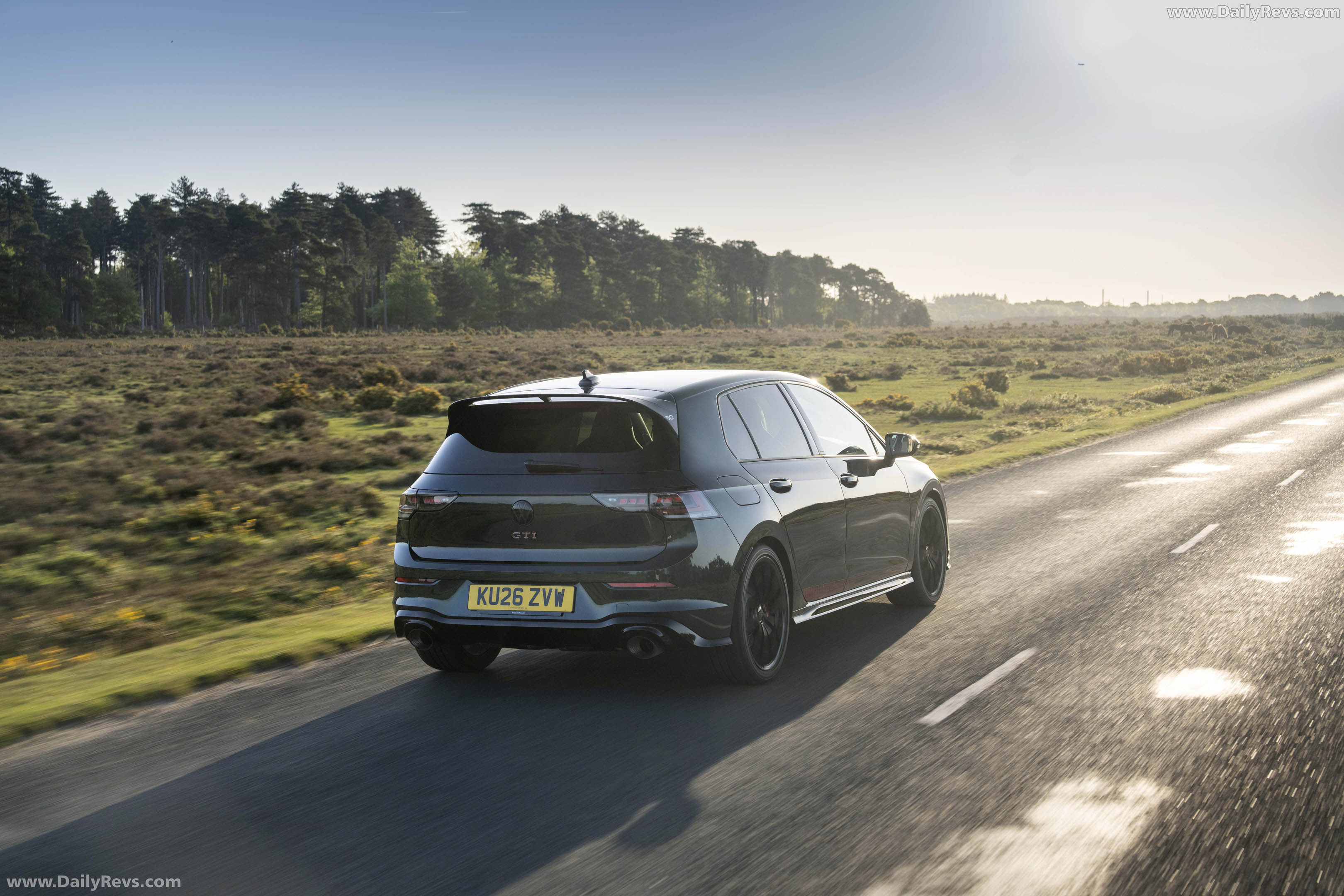 2026 Volkswagen Golf GTI EDITION 50 UK Version Rear View