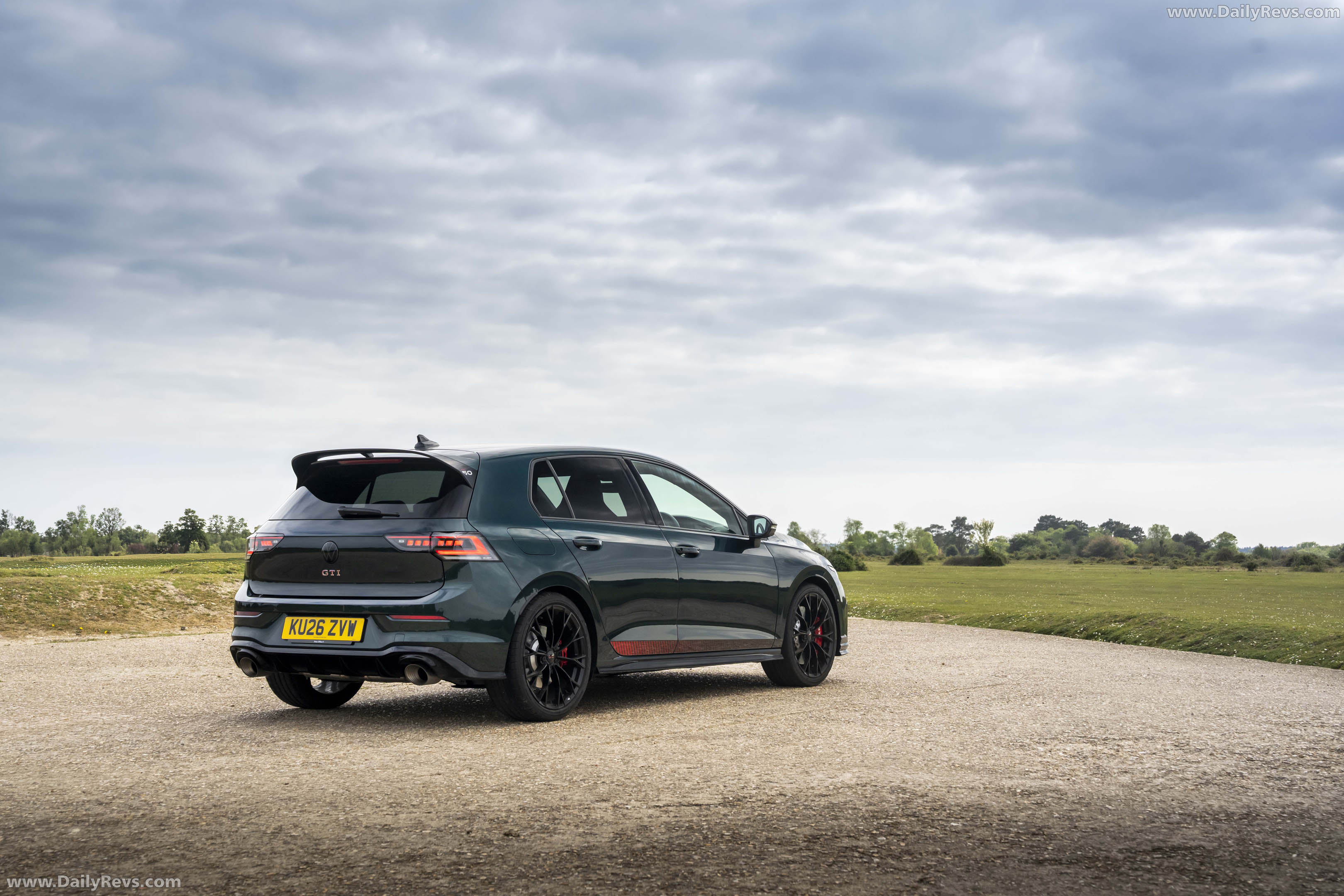 2026 Volkswagen Golf GTI EDITION 50 UK Version Rear View