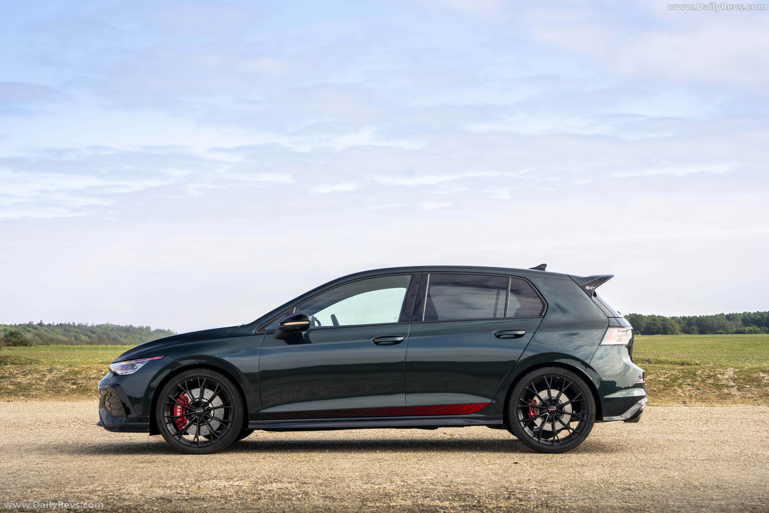 2026 Volkswagen Golf GTI EDITION 50 UK Version Side View