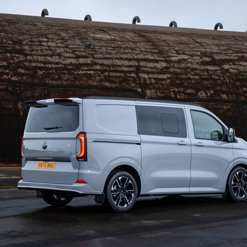 2026 Volkswagen Transporter Sportline UK Version Rear View