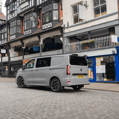 2026 Volkswagen Transporter Sportline UK Version Rear View