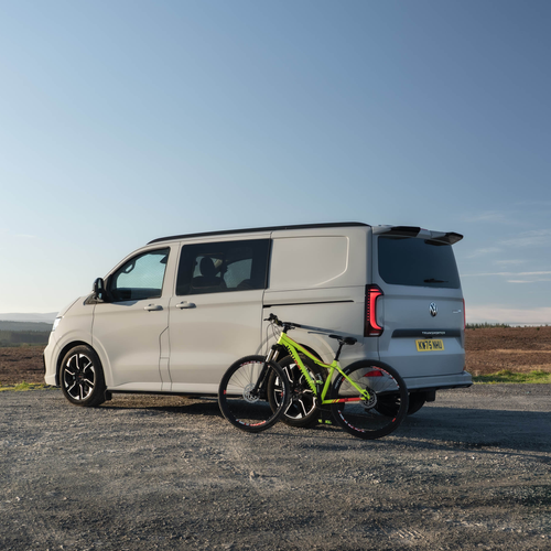 2026 Volkswagen Transporter Sportline UK Version Rear View