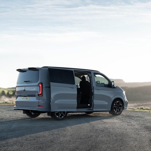 2026 Volkswagen Transporter Sportline UK Version Rear View