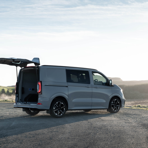 2026 Volkswagen Transporter Sportline UK Version Rear View