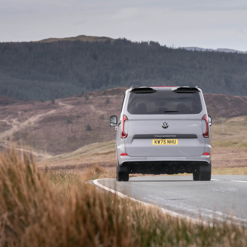 2026 Volkswagen Transporter Sportline UK Version Rear View