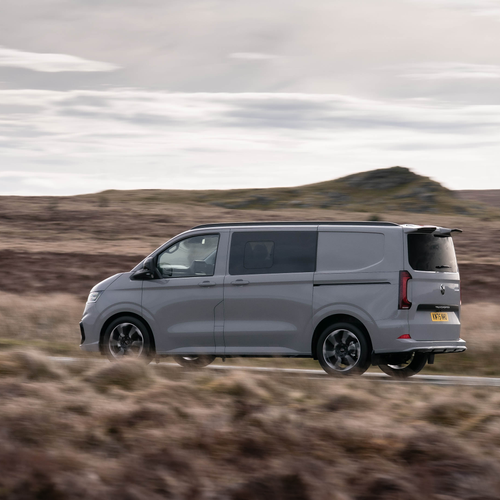 2026 Volkswagen Transporter Sportline UK Version Rear View
