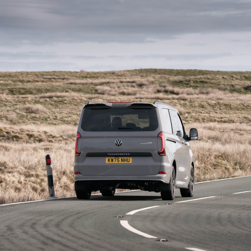 2026 Volkswagen Transporter Sportline UK Version Rear View