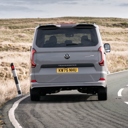 2026 Volkswagen Transporter Sportline UK Version Rear View