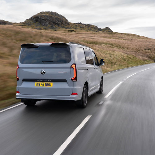 2026 Volkswagen Transporter Sportline UK Version Rear View