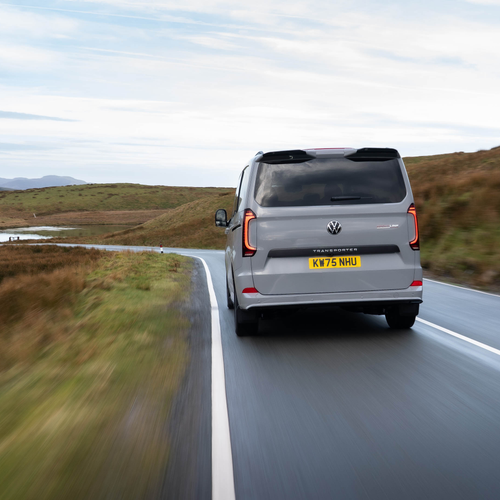 2026 Volkswagen Transporter Sportline UK Version Rear View