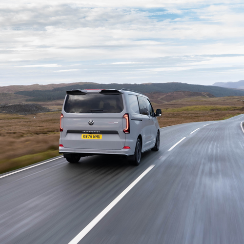 2026 Volkswagen Transporter Sportline UK Version Rear View