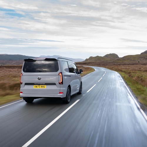 2026 Volkswagen Transporter Sportline UK Version Rear View