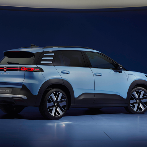 2027 Volkswagen ID. CROSS Clear Blue Rear View