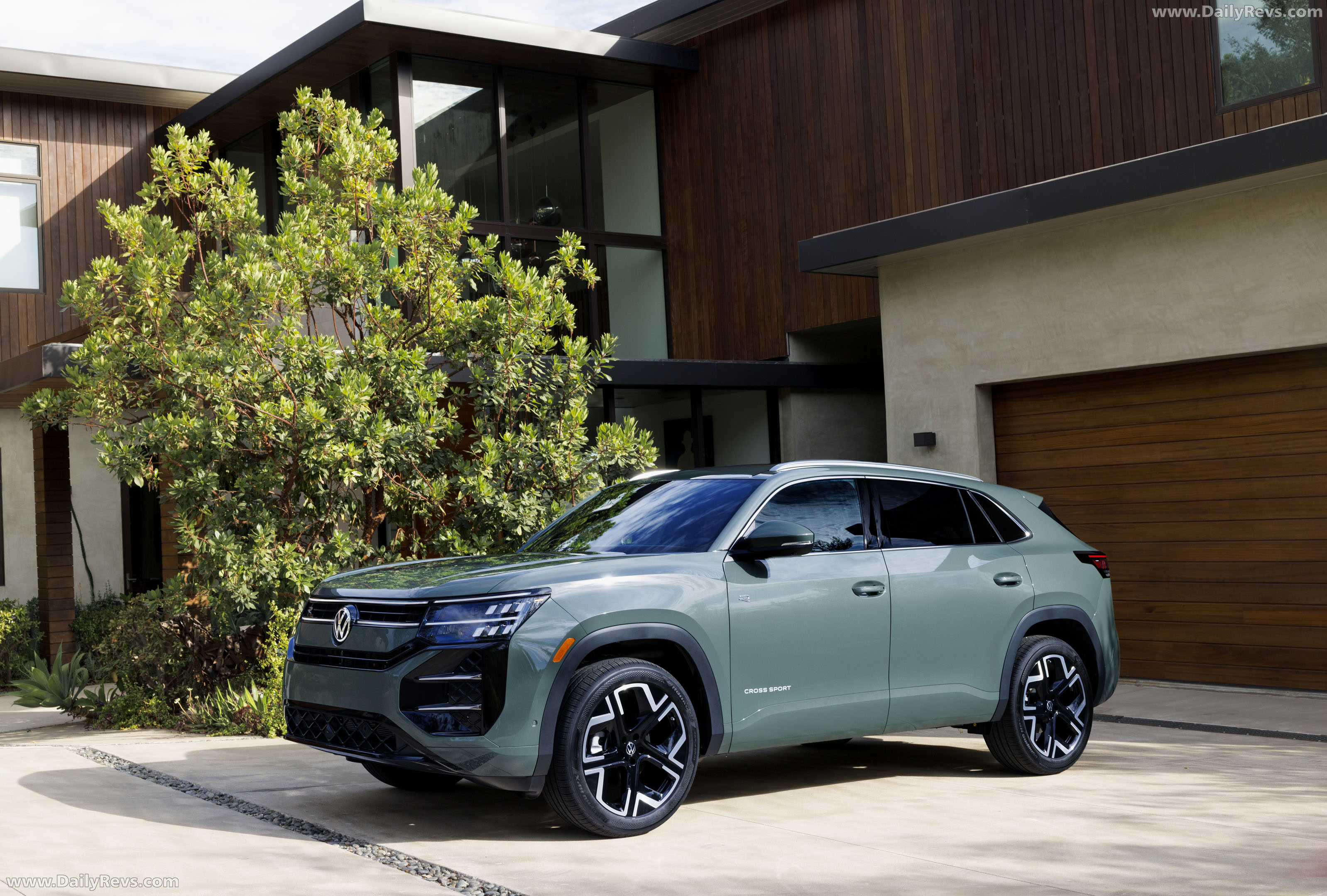 2027 Volkswagen Atlas Cross Sport Front View
