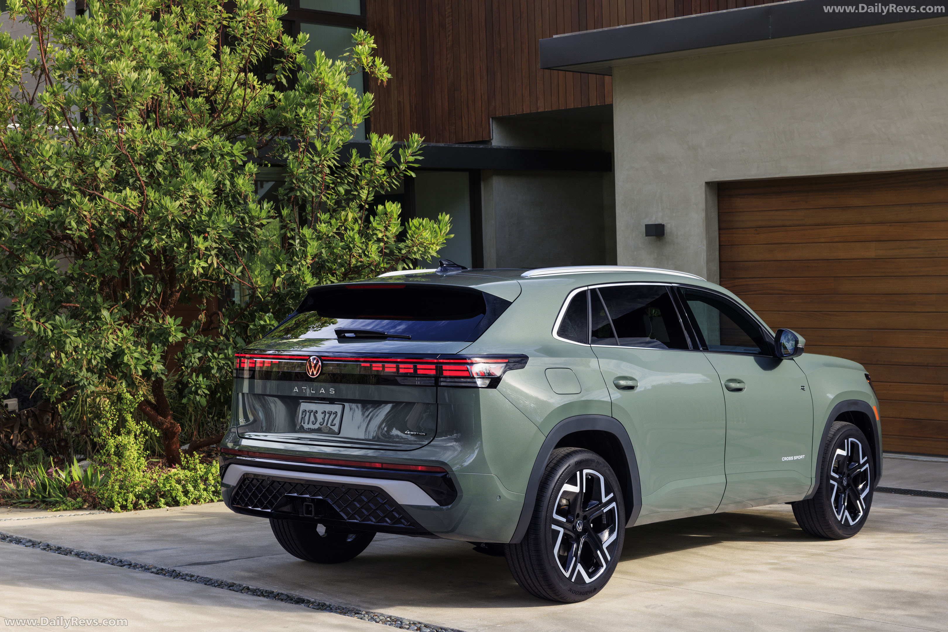 2027 Volkswagen Atlas Cross Sport Rear View