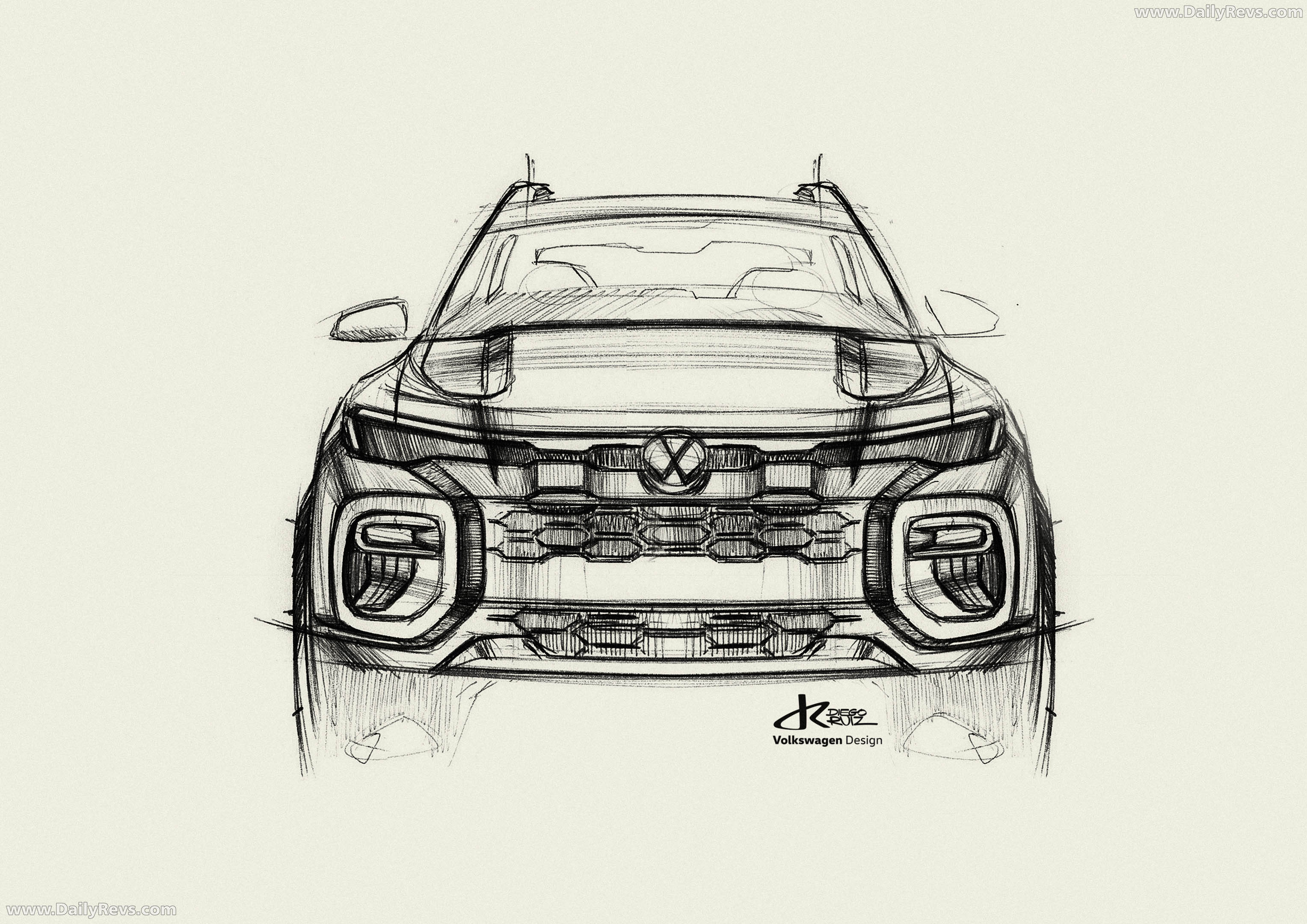 2027 Volkswagen Tukan Extreme Sketches