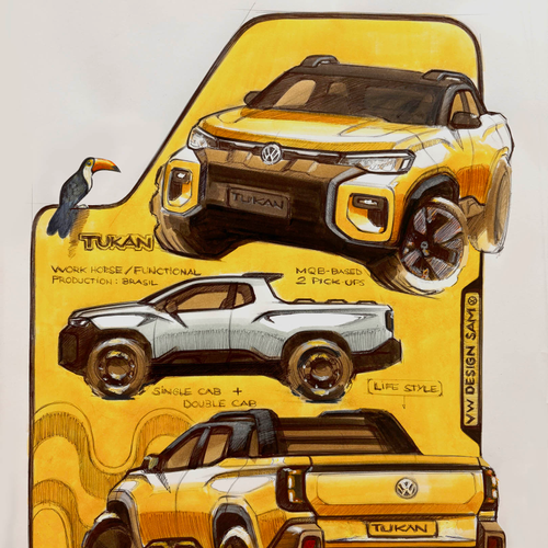 2027 Volkswagen Tukan Extreme Sketches