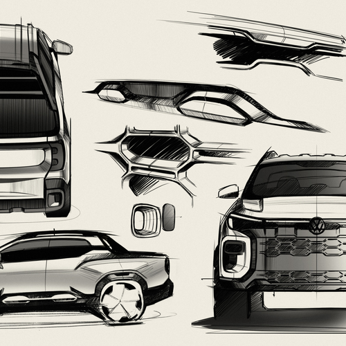 2027 Volkswagen Tukan Robust Sketches