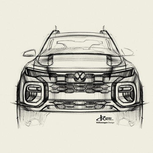 2027 Volkswagen Tukan Robust Sketches
