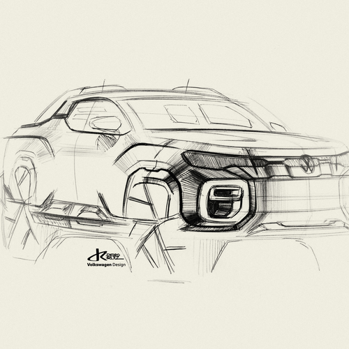 2027 Volkswagen Tukan Robust Sketches