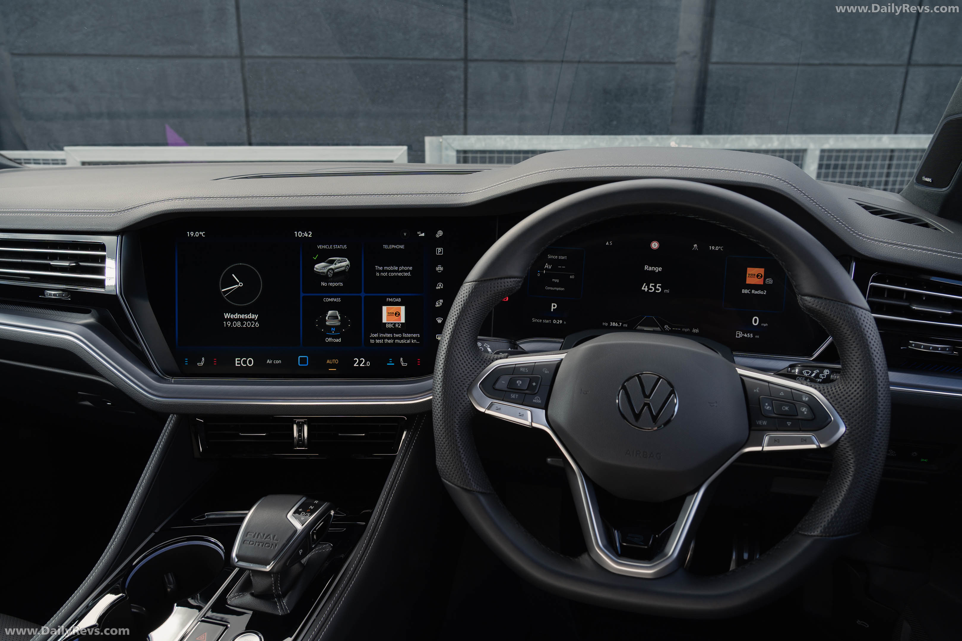 2026 Volkswagen Touareg Final Edition UK Version Interior